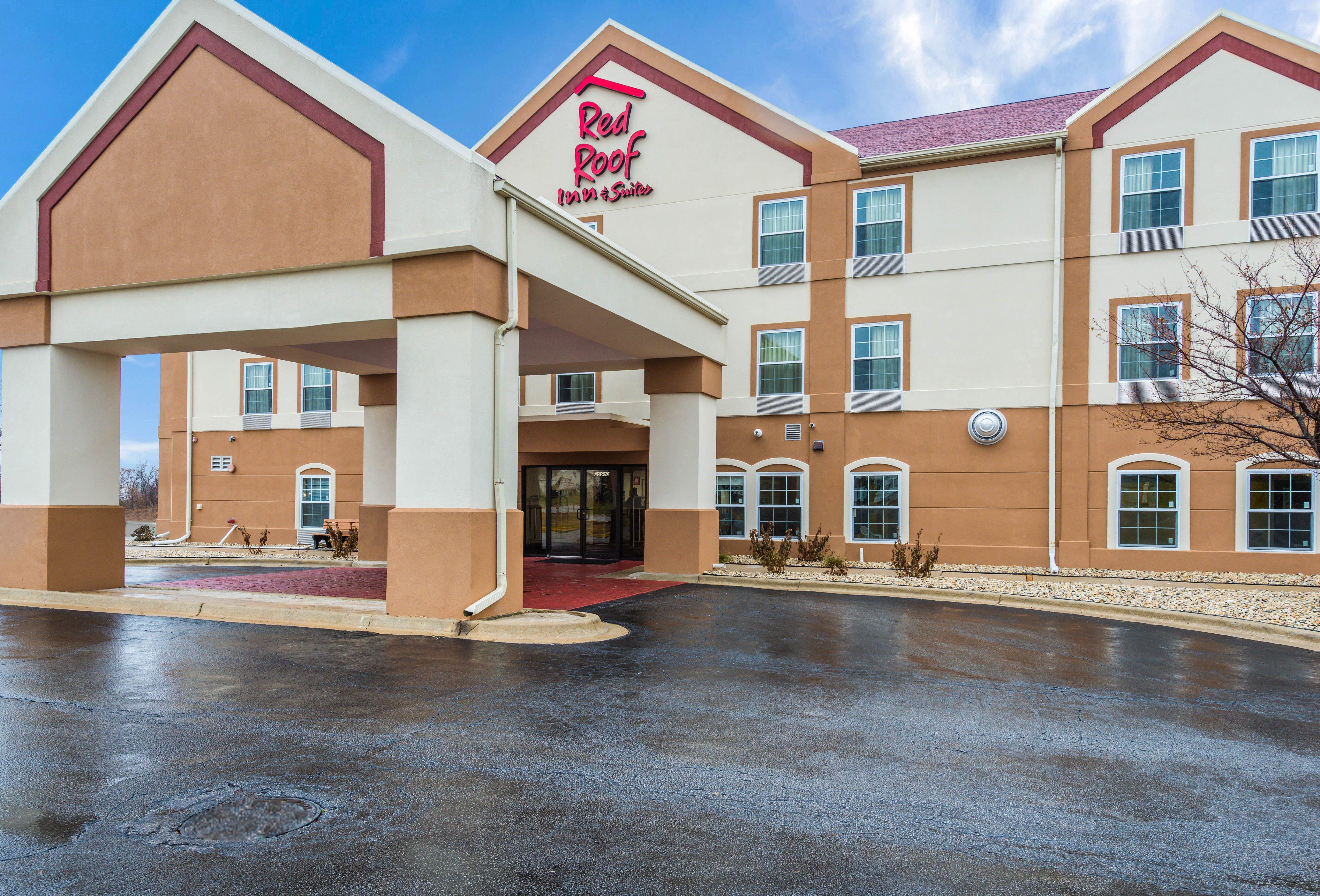 Red Roof Inn & Suites Monee Bagian luar foto